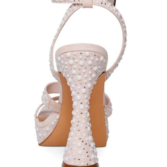 New Madden Girl by Steve Madden Petal Pink Embellished High Heel Shoes - Picture 4 of 4